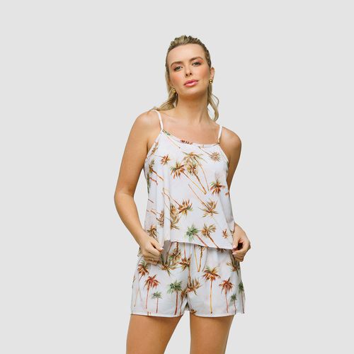SHORTDOLL PALMEIRAS - ESTAMPADO - 1701324-ESTAMPAD - Loik