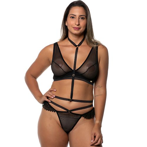 CHOCKER BERNINI - PRETO - 158-PRETO - Loik