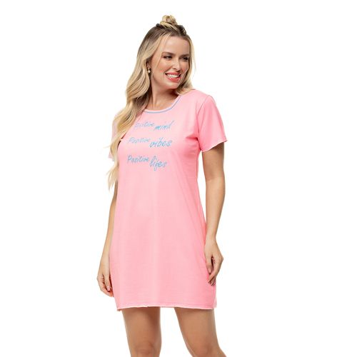 1901048 CAMISAO COM SILK ALGODAO PENTEADO - ROSA ... - Loik