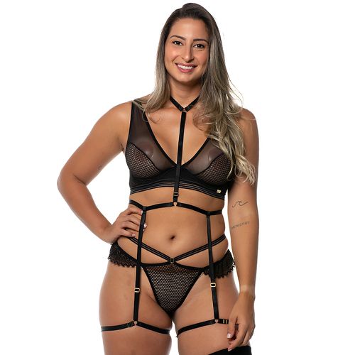 CHOCKER CINTA LIGA ELÁSTICO COM REGULAGEM PRETO - ... - Loik