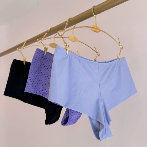 KIT CALCINHA MICROFIBRA HOT PANTS FIO DUPLO - COM ... - Loik