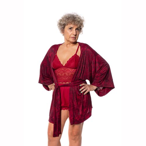 MINI DOLL LIGANETE COM ROBE VERMELHO DIVINO - DIVI... - Loik