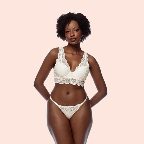 FIO STRING COM REGULAGEM EM RENDA - PEROLA - 0255-... - Loik