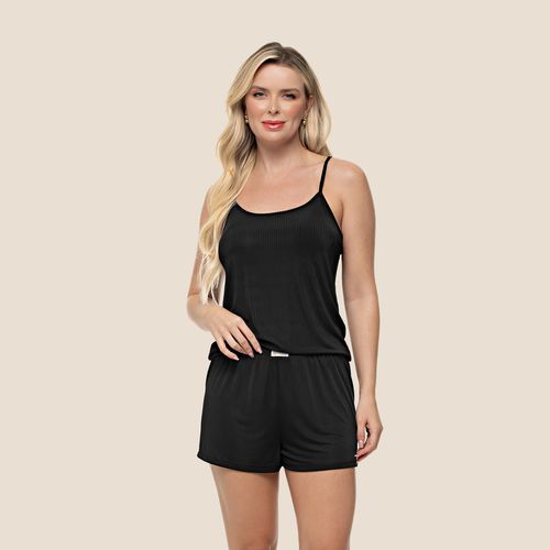 1901135 SHORTDOLL RIBANA LIGHT - PRETO - 1901135-P... - Loik