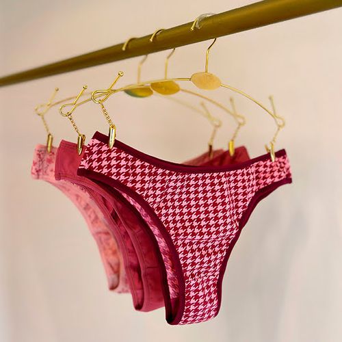 Kit Calcinha Tanga Tradicional em Microfibra com 3... - Loik