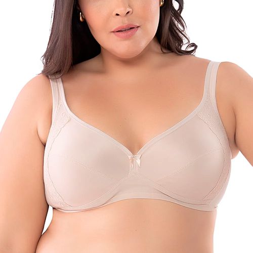 SUTIÃ SEM BOJO E SEM ARO ALTA SUSTENTAÇÃO - AREIA ... - Loik