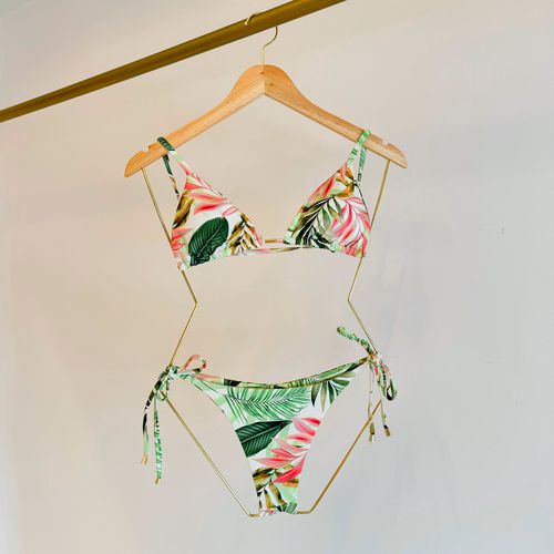 TOP NARA CORTININHA BIQUINI - ESTAMPADO - 102-ESTA... - Loik