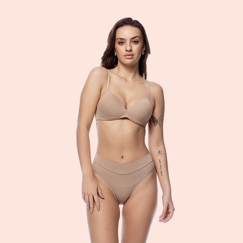 CALCINHA CÓS ALTO - CHOCOLATE - 0013-CHOCOLATE - Loik