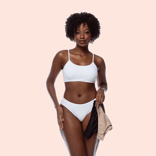 TOP SEM ARO COM BOJO REMOVÍVEL EM MICROFIBRA - BRA... - Loik