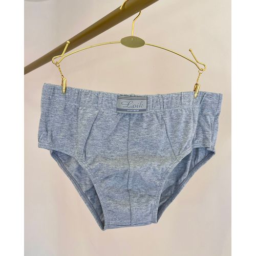 CUECA SLEEP ALGODÃO - MESCLA - 7003-MESCLA - Loik