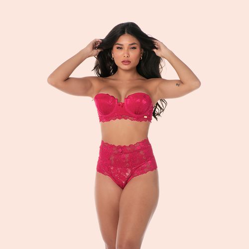 SUTIÃ TOMARA QUE CAIA COM BOJO E ARO - LICHIA - 05... - Loik