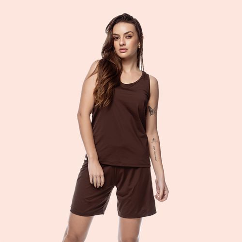 8357A PIJAMA REGATA - CACAU - 8357A-CACAU - Loik