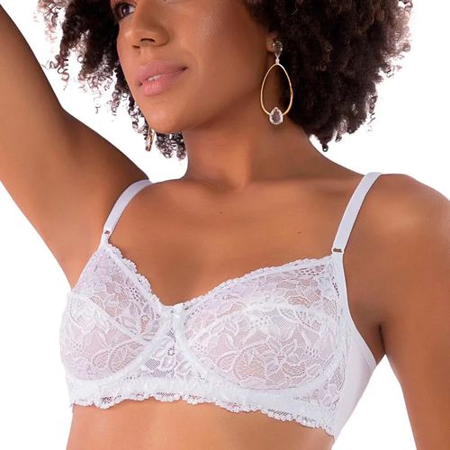 SUTIÃ SEM BOJO COM ARO DEL RIO - BRANCO - 422221-B... - Loik