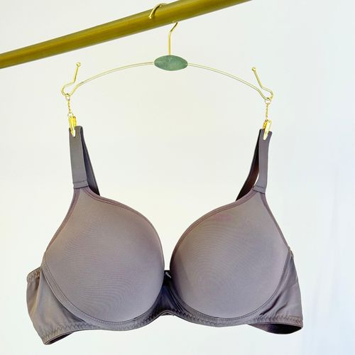 SUTIÃ CURVES MEIA TAÇA COM BOJO E ARO EM MICROFIBR... - Loik