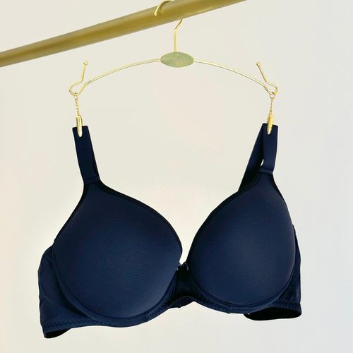 SUTIÃ CURVES MEIA TAÇA COM BOJO E ARO EM MICROFIBR... - Loik