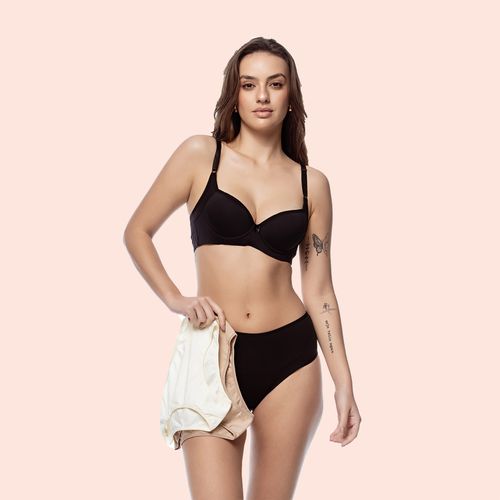 SUTIÃ REFORÇADO COM ALTA SUSTENTAÇÃO COM BOJO E AR... - Loik