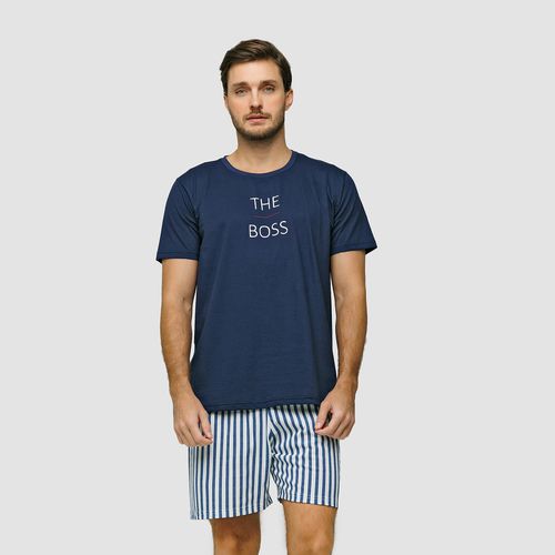 PIJAMA VERÃO MASCULINO - ESTAMPADO - 1702003-ESTAM... - Loik