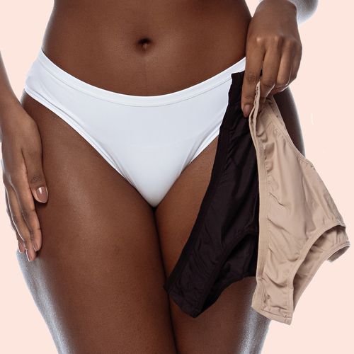 Kit Calcinha Tanga Tradicional em Microfibra com 3... - Loik
