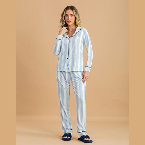 LK3011 PIJ CAMISARIA - AZUL CELESTE - LK3011-AZULC... - Loik