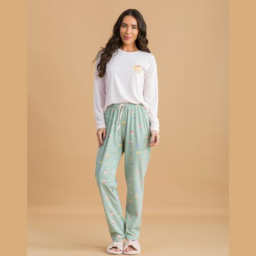 LK3056 PIJ LONGO ALG PENT - ROSA - LK3056-ROSA - Loik