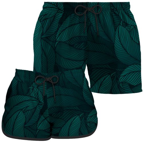 Kit Casal Shorts Praia Jack: Estilo, Conforto e Coordenação para