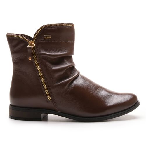 Bota/Coturno Feminina Kader Woman Couro Vegetale C... - LOJA CALPRADO