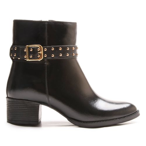 Bota/Coturno Feminina Kader Woman Couro Confort Pr... - LOJA CALPRADO