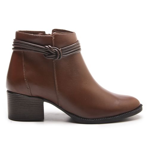 Bota Coturno Feminino Kader Woman Cacau Salto Alto... - LOJA CALPRADO