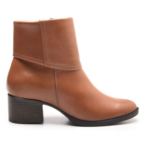 Bota/Coturno Feminina Kader Woman Couro Confort Cr... - LOJA CALPRADO