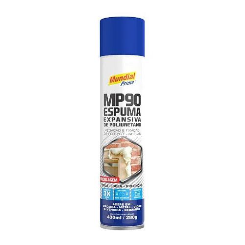 Espuma Expansiva - 430ml - 190072004 - Loja Aço-Fer