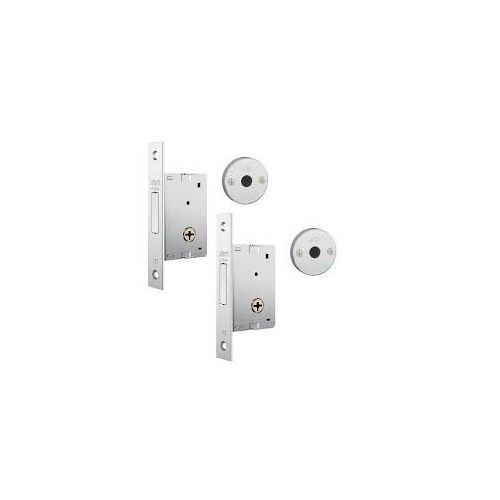 Fechadura Stam Inox 49mm (dois Pares) - 170121716 - Loja Aço-Fer