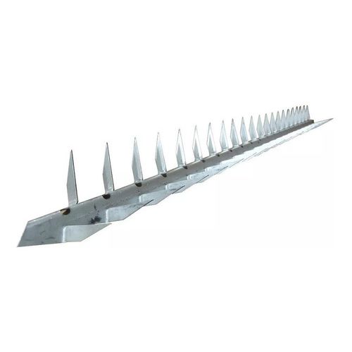 Lança Espinhos 12cm Para Muro - Galvanizado - 3007... - Loja Aço-Fer