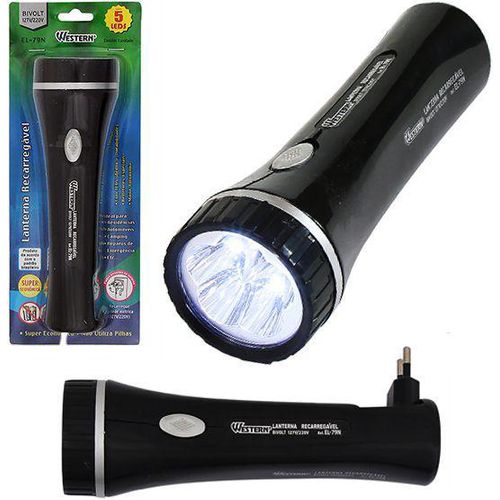 Lanterna 5 Lumos Western - Bivolt - 190071951 - Loja Aço-Fer