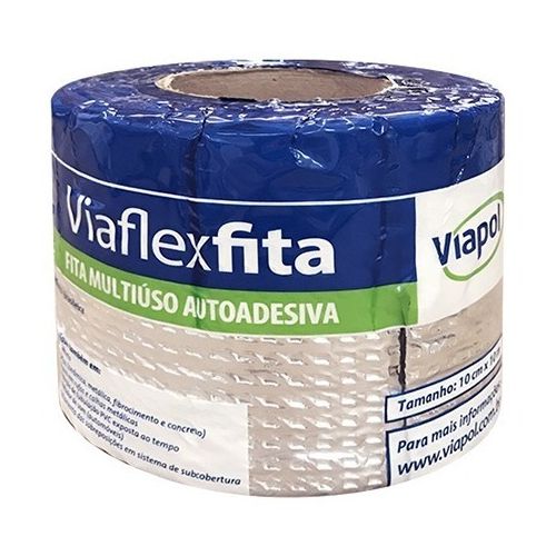 Manta Asfáltica Autocolante - 10cm - 190071913 - Loja Aço-Fer
