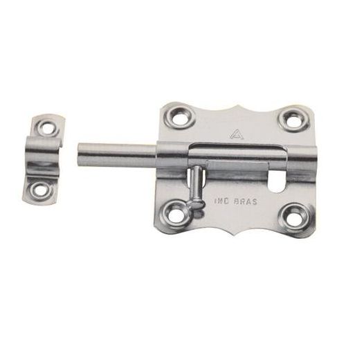 Targeta para Porta de Aço Cromado 2