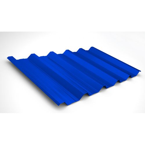 Telha De Aço Galvanizado 5 Bicas (azul) - 80071992 - Loja Aço-Fer