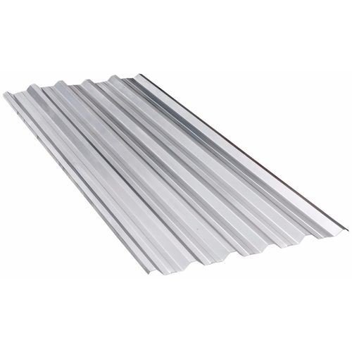Telha De Aço Galvanizado 5 Bicas - 2,5 Metros - 80... - Loja Aço-Fer