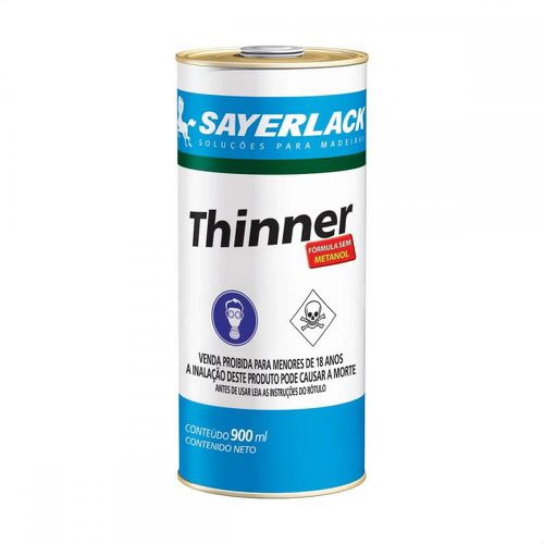 Thinner Para Sintéticos A-100 (900ml) - 160110550 - Loja Aço-Fer
