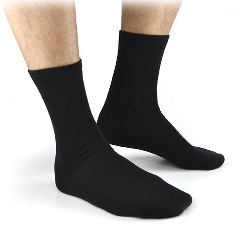 Meia Masculina Cano Longo - Preto