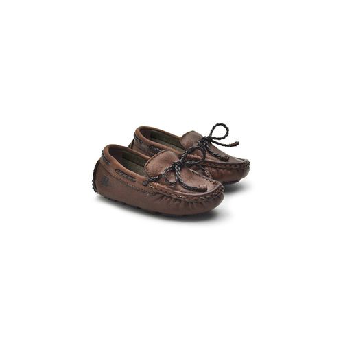 Mocassim Bali Babie de Couro - Brown