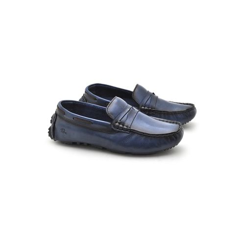 Mocassim infantil store de couro
