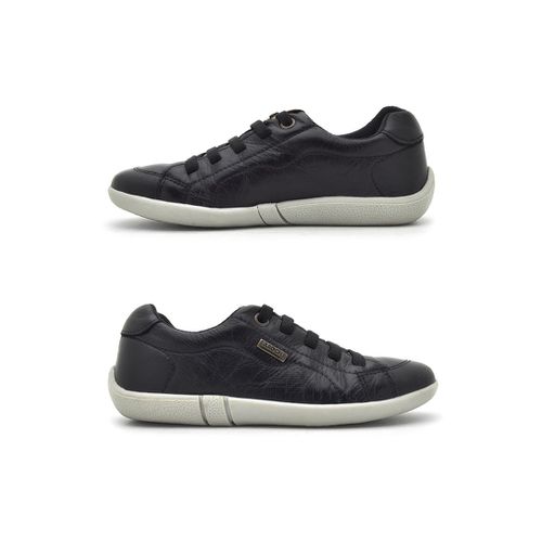 Sapatenis Cayman Infantil em Couro Preto Cal ados Laroche
