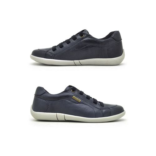 Sapatenis Cayman Infantil em Couro Azul Cal ados Laroche