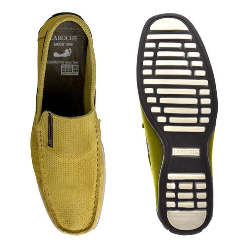 Mocassim masculino amarelo on sale