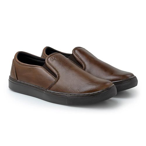 Slip on marron outlet