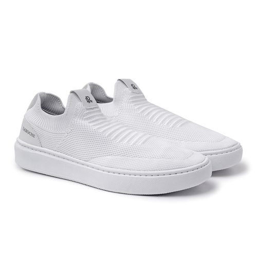 Tenis Casual Knit Miami Laroche - Branco