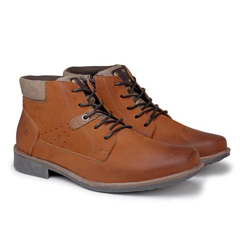 Bota Masculina Montana em Couro - Ferrugem E L