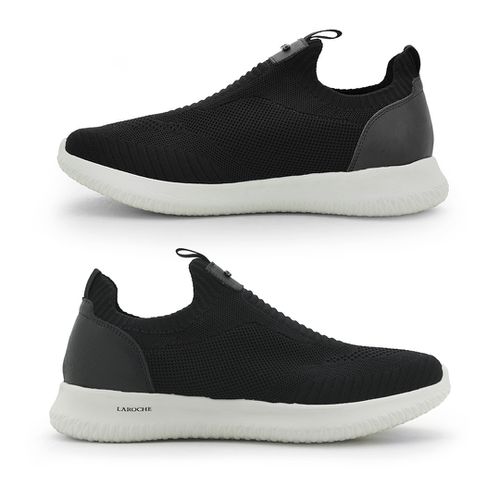 Slip On Masculino Connect Preto + Grátis Relógio Digital Preto