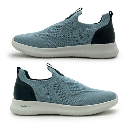 T nis Casual Knit Ultra Light Azul Claro Cal ados Laroche
