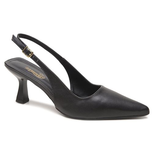 Scarpin Feminino Couro Legítimo Com Fechamento Em ... - Loja Miuzzi